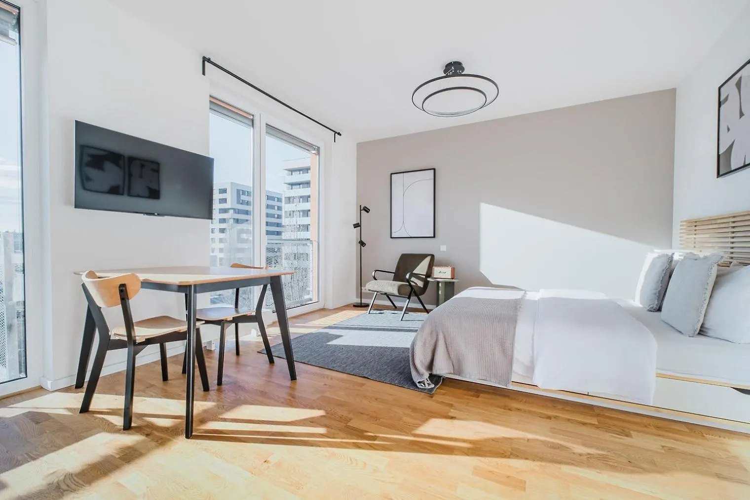 Blueground Zizkov Furnished Park Prg-42 Apartment Prague Czech Republic